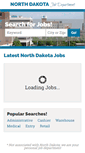 Mobile Screenshot of northdakotajobdepartment.com